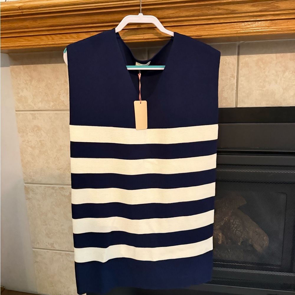 Entro Navy Sleeveless Top/Dress